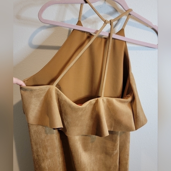 NWT Chelsea and Violet Faux Suede Dress Size Large - Picture 5 of 9